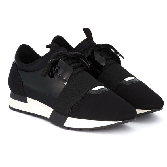 LIGHTLY WORN BALENCIAGA RACE RUNNERS. - Picture 4 of 6